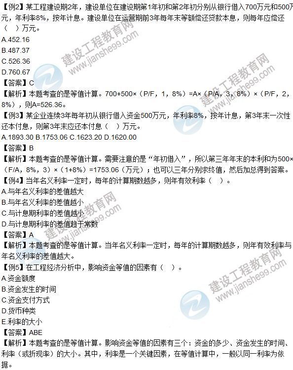 2016年造價(jià)工程師考試《造價(jià)管理》高頻考點(diǎn)匯編