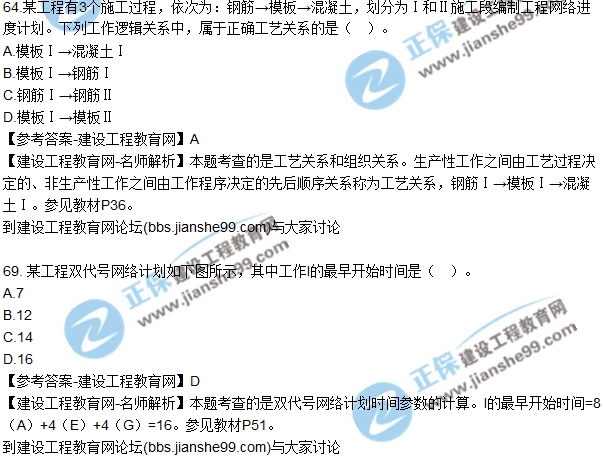 2017年監(jiān)理師質(zhì)量、投資、進(jìn)度控制試題及答案