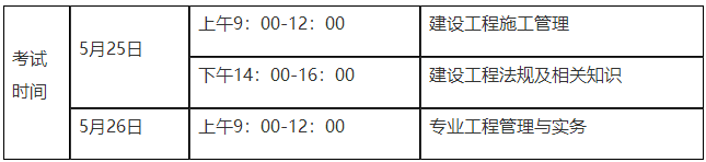 貴州2019年二級(jí)建造師考試時(shí)間及考區(qū)考點(diǎn)設(shè)置