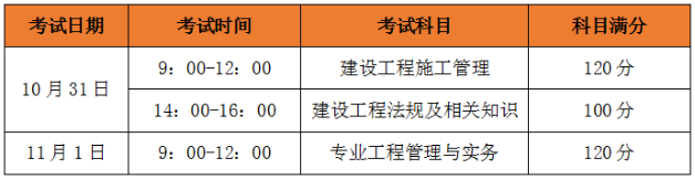 二建考試時(shí)間